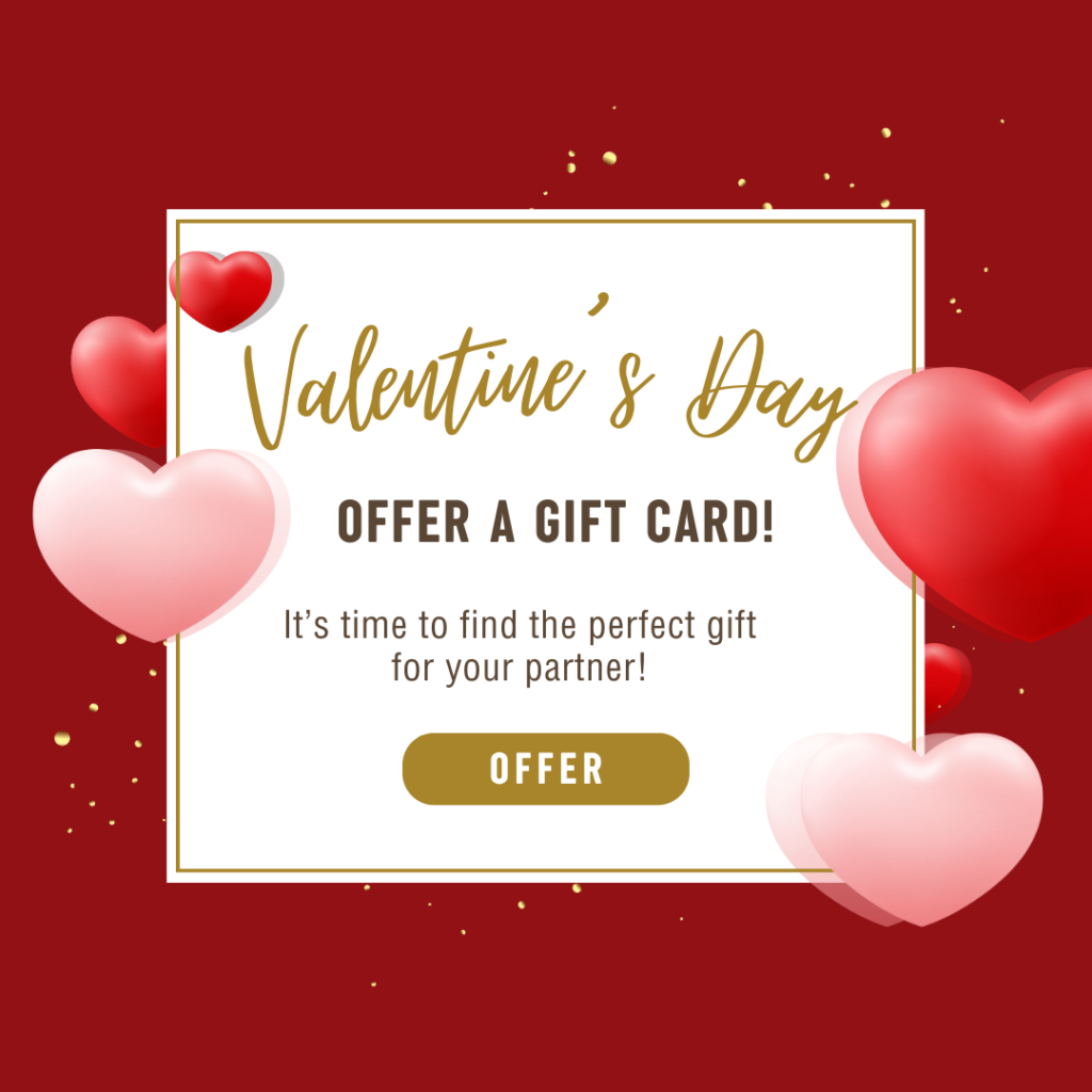 gift card valentine's day